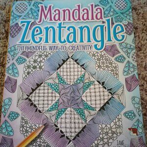 NEW Zentangle adult coloring book